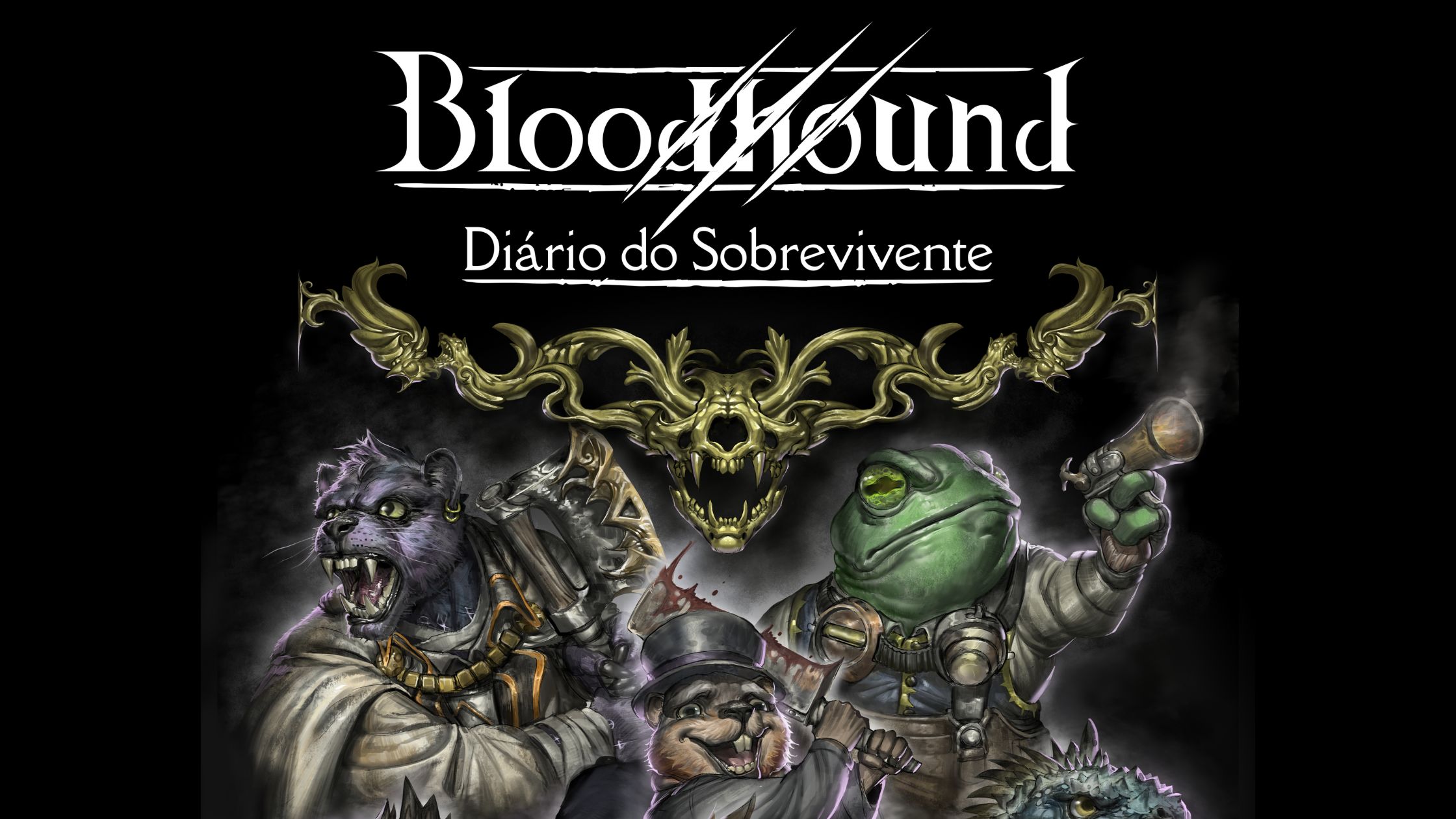 Capa do livro Bloodhound: Diário do Sobrevivente